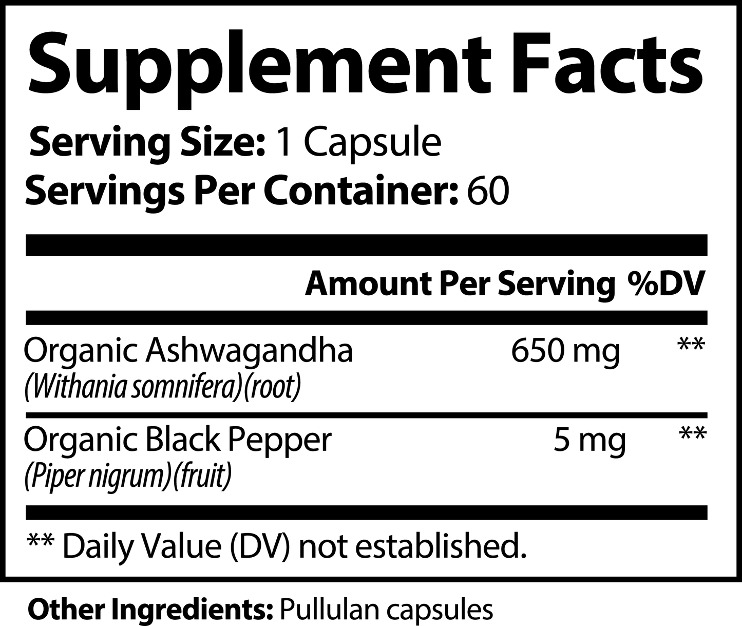 Ashwagandha Capsules